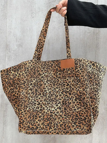 Vintage Leopard Tote