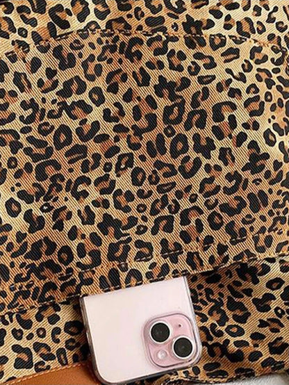 Vintage Leopard Tote